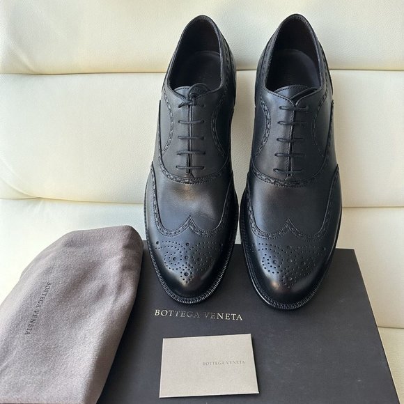 NEW Bottega Veneta Boots Scarpa Pelle S. Cuoio Brunissable Shoes Size 39.5